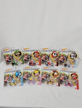 Hot Wheels Mario Kart Character Toy Cars - Assorted Colors